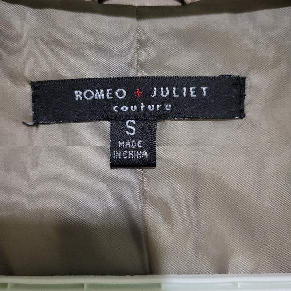 Never worn Romeo And Juliette Moto faux leather jacket. - Picture 5 of 10